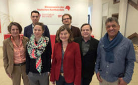 Die Jury des Deutsches Buchpreises. 
Foto: Claus Setzer