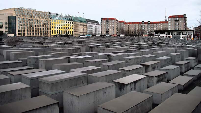 Denkmal für die ermordeten Juden Europas in Berlin Quelle: Wikipedia Commons