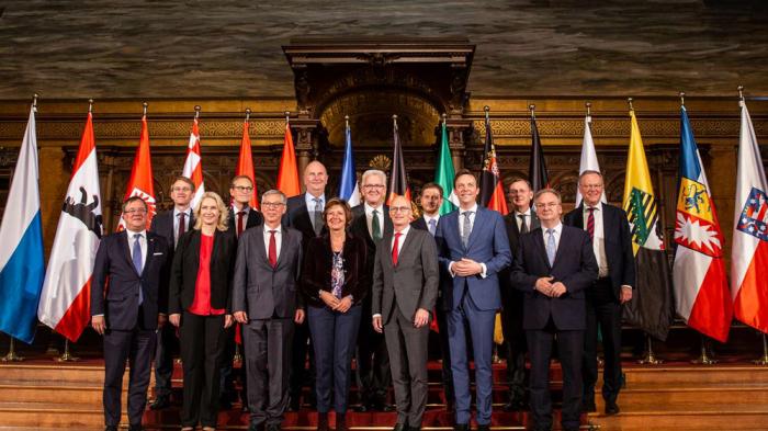 Ministerpr&auml;sidentenkonferenz am 25.10.2018 in Hamburg - Bild: Roland Magunia
