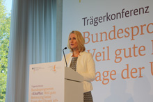 Bundesfamilienministerin Manuela 
Schwesig (SPD)